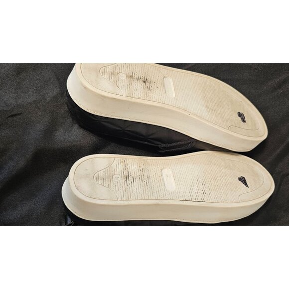 Jack Rogers Women's Riley Quilted Slip On Sneakers In Black Size 10M - Picture 8 of 16